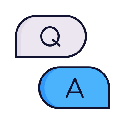 Chats FAQ, Animated Icon, Lineal