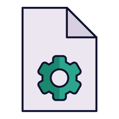 File Settings, Animated Icon, Lineal