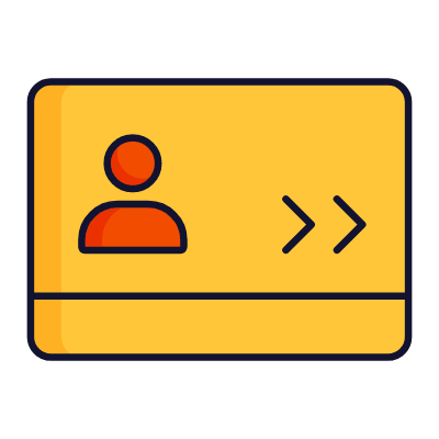 Smart Card, Animated Icon, Lineal