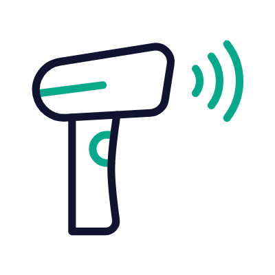 Scanner, Animated Icon, Outline
