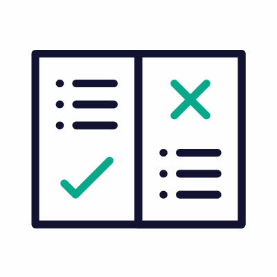 Guidelines, Animated Icon, Outline