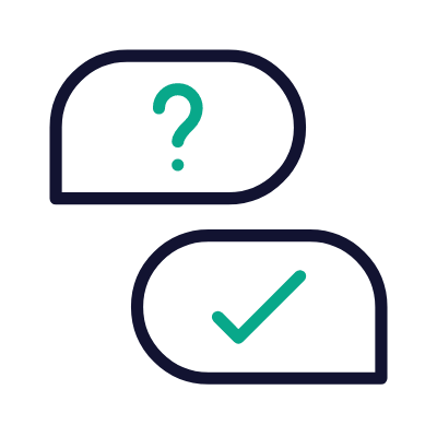 Chats Support, Animated Icon, Outline