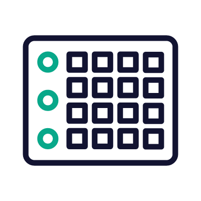 Electronic Music, Animated Icon, Outline