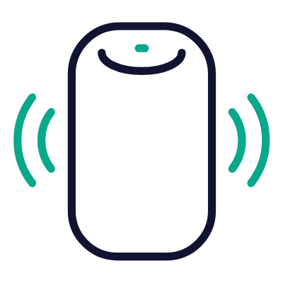 Homepod, Animated Icon, Outline