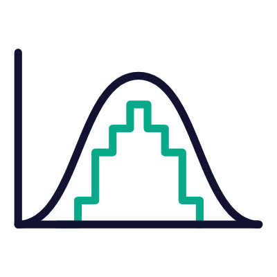 Bitrate, Animated Icon, Outline