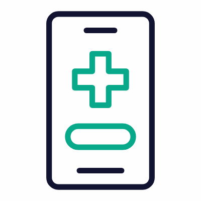 Medical App, Animated Icon, Outline