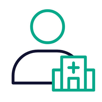 Hospital Visit, Animated Icon, Outline