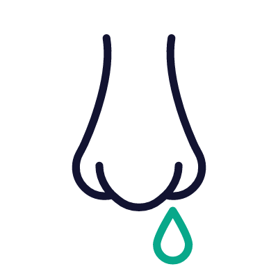 Runny Nose, Animated Icon, Outline