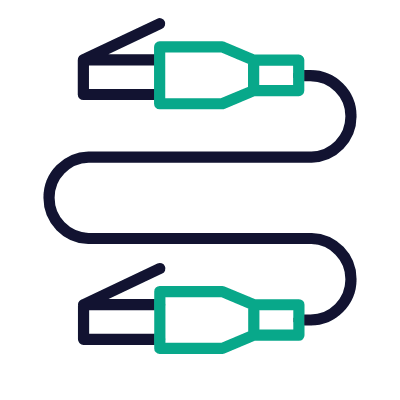 Cable Ethernet, Animated Icon, Outline