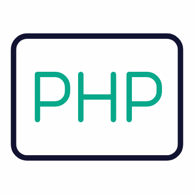 Php, Animated Icon, Outline