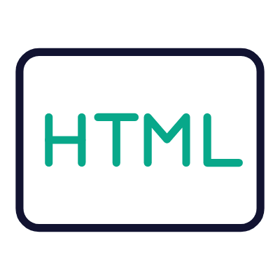 Html5, Animated Icon, Outline