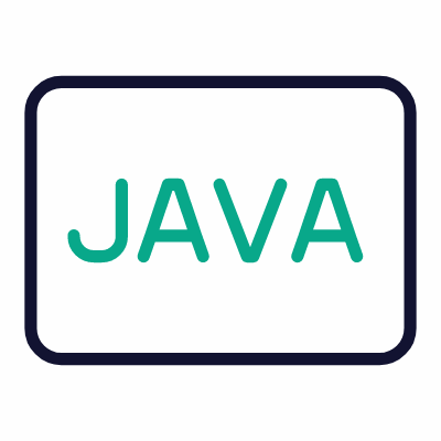 Java, Animated Icon, Outline