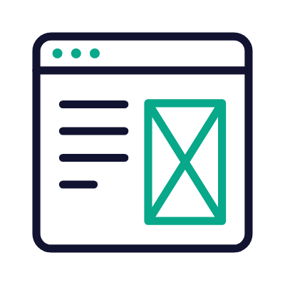 Web Design, Animated Icon, Outline