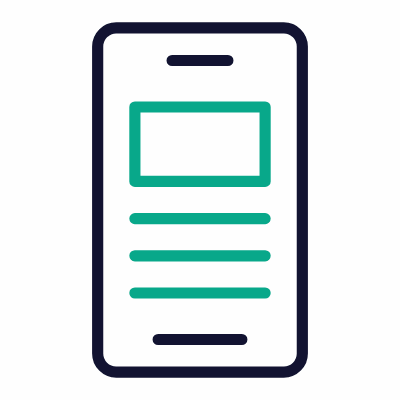Responsive Design, Animated Icon, Outline