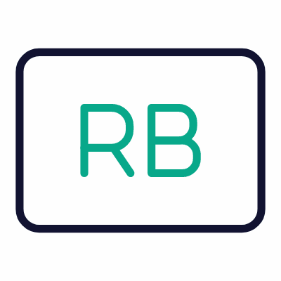 Ruby, Animated Icon, Outline