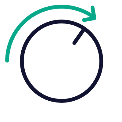 Knob Twist, Animated Icon, Outline