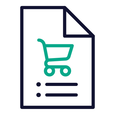 File Order, Animated Icon, Outline