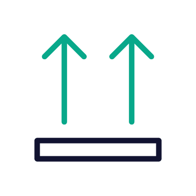 Way Up, Animated Icon, Outline