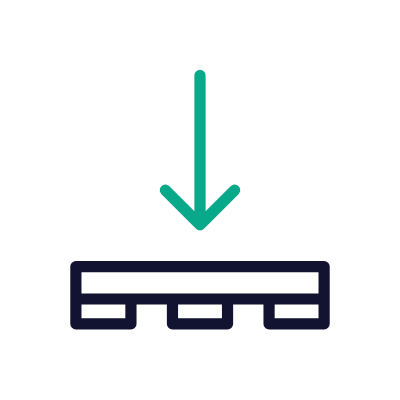 Loading A Cargo, Animated Icon, Outline