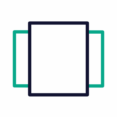Grid Carousel, Animated Icon, Outline
