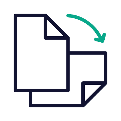 File Orientation, Animated Icon, Outline