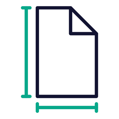 File Size, Animated Icon, Outline