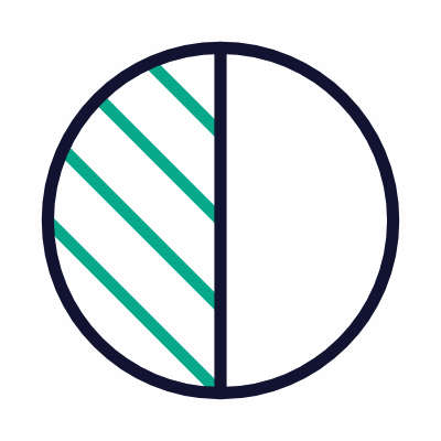Contrast, Animated Icon, Outline