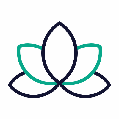Lotus, Animated Icon, Outline