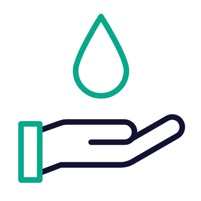 Oil Massage, Animated Icon, Outline