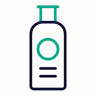 Shampoo, Animated Icon, Outline
