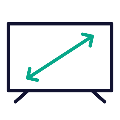 Tv Screen, Animated Icon, Outline
