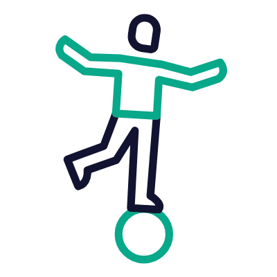 Balance, Animated Icon, Outline