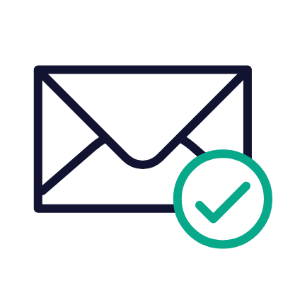 Email Verified, Animated Icon, Outline