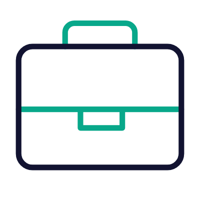 Briefcase, Animated Icon, Outline