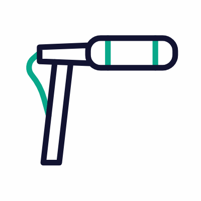 Microphone, Animated Icon, Outline