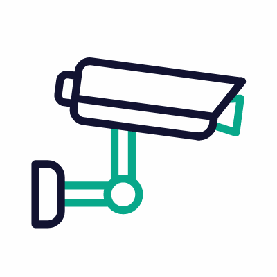 City Camera, Animated Icon, Outline