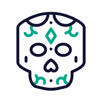 Dead Day, Animated Icon, Outline