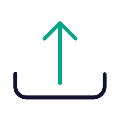 Upload, Animated Icon, Outline