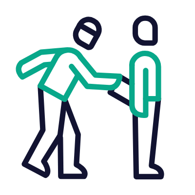 Pickpocketing, Animated Icon, Outline