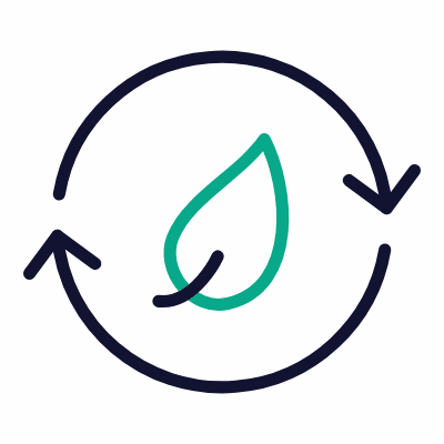 Bio Mass, Animated Icon, Outline