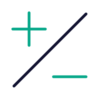 More Or Less, Animated Icon, Outline