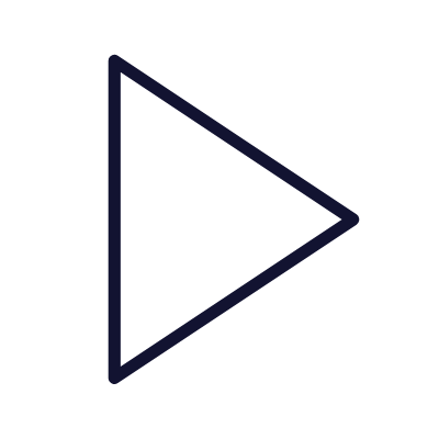 Play, Animated Icon, Outline