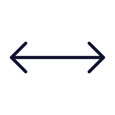 Expand Horizontal, Animated Icon, Outline