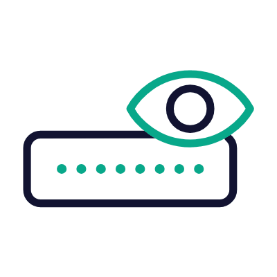 Password, Animated Icon, Outline
