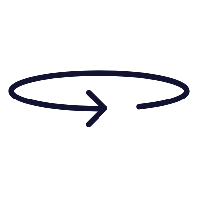 Arrow, Animated Icon, Outline