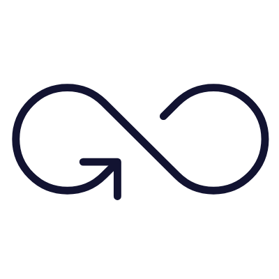 Infinity, Animated Icon, Outline