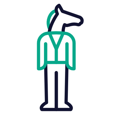 Peculiar People, Animated Icon, Outline