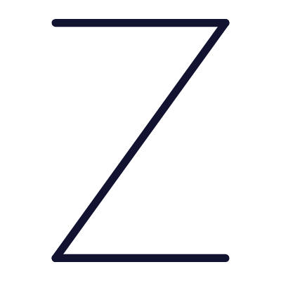 Z, Animated Icon, Outline