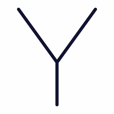 Y, Animated Icon, Outline