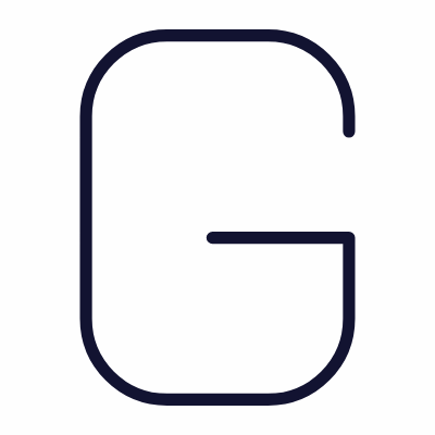 G, Animated Icon, Outline